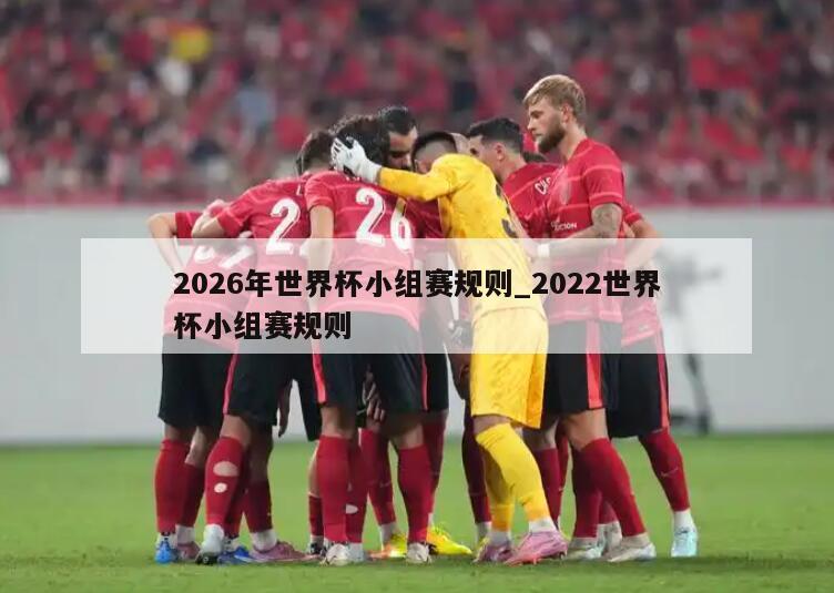 2026年世界杯小组赛规则_2022世界杯小组赛规则