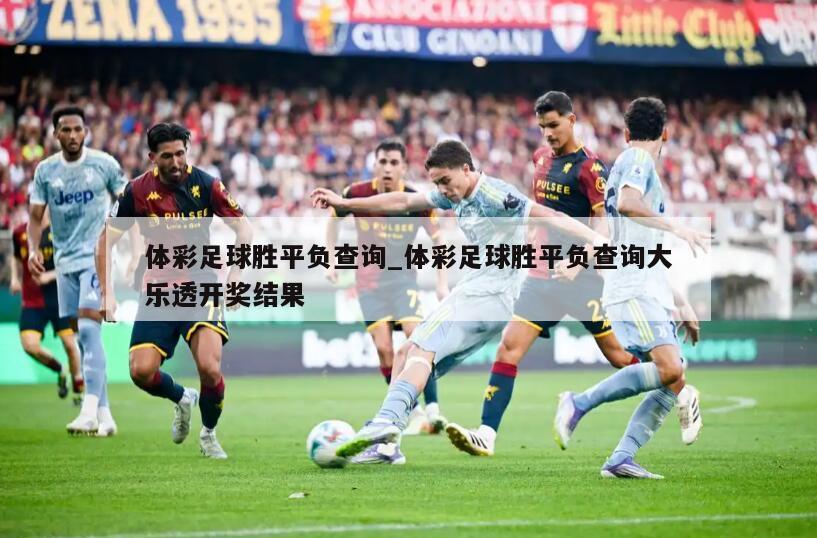 体彩足球胜平负查询_体彩足球胜平负查询大乐透开奖结果