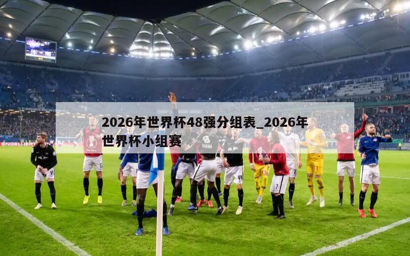 2026年世界杯48强分组表_2026年世界杯小组赛