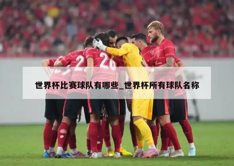 世界杯比赛球队有哪些_世界杯所有球队名称