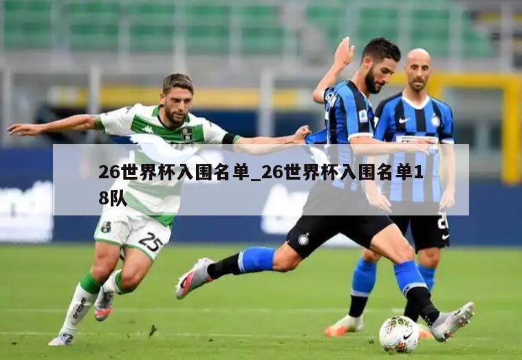 26世界杯入围名单_26世界杯入围名单18队