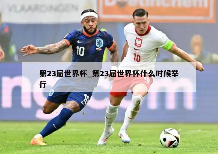 第23届世界杯_第23届世界杯什么时候举行